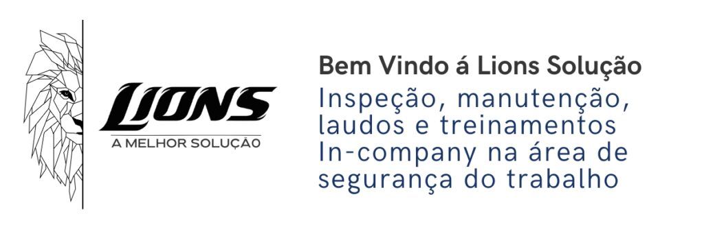 Inspeção, manutenção, laudos e treinamentos In-company na área de segurança do trabalho