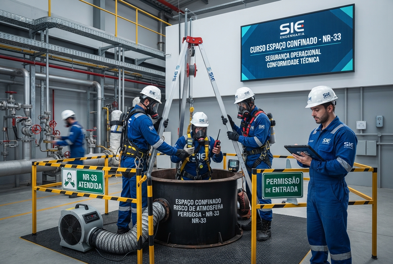 Curso Espaço Confinado NR-33