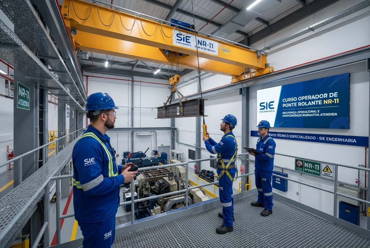 Curso Operador de Ponte Rolante NR-11