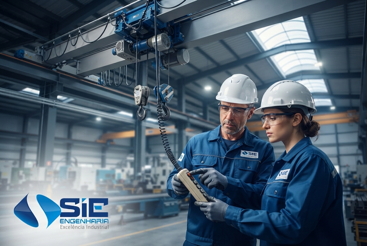 Curso de Operador de Ponte Rolante NR-11 da SIE Engenharia