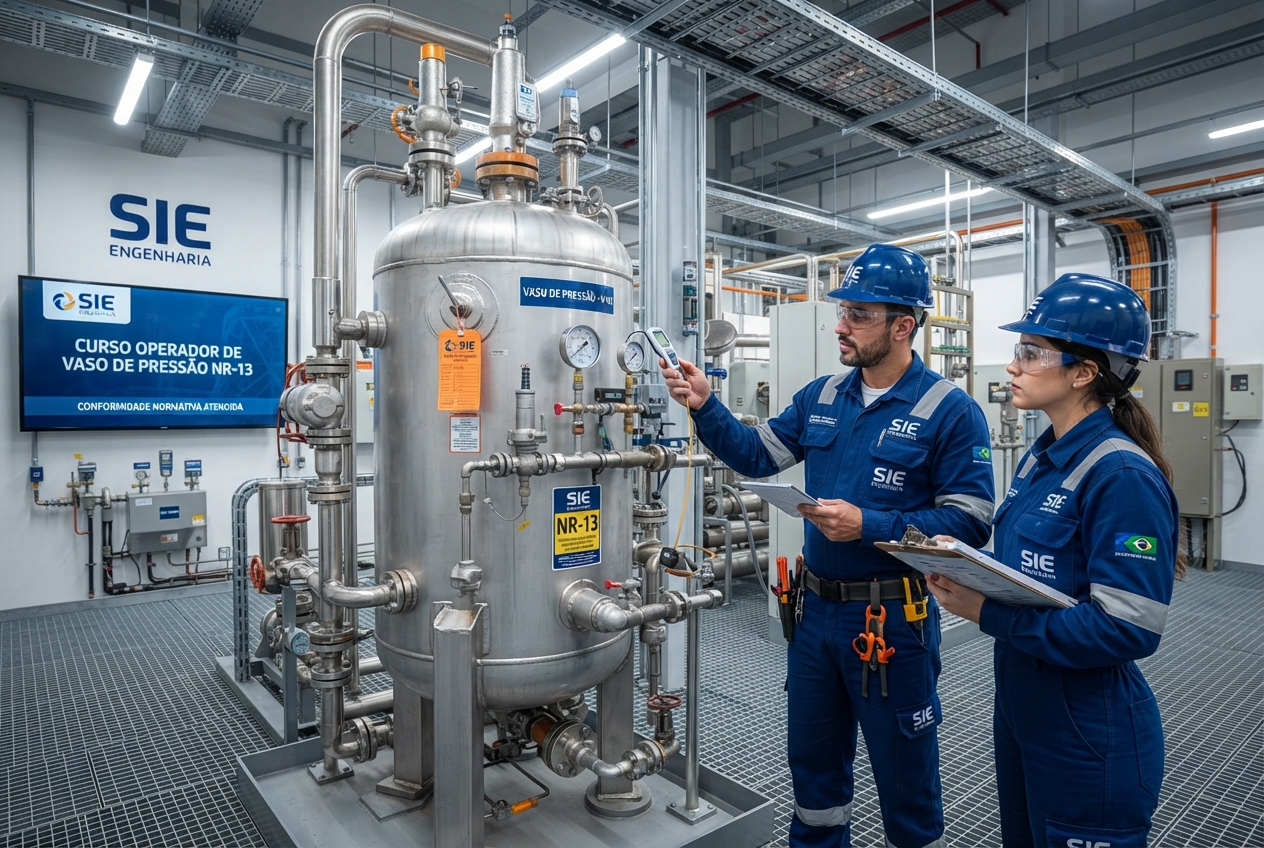 Curso Operador de Vaso de Pressão NR-13